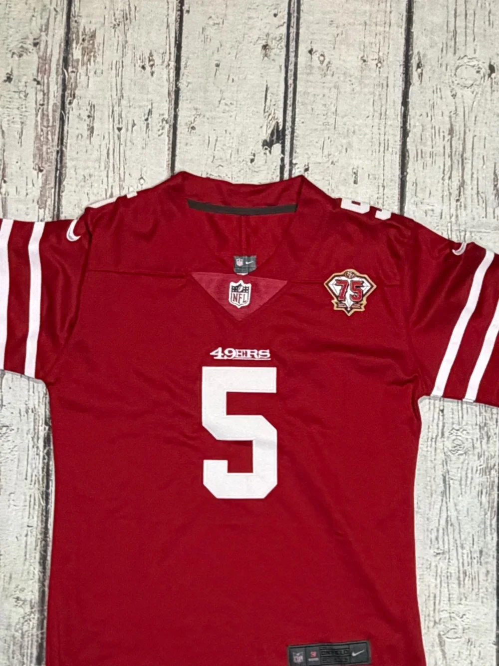 Trey Lance San Francisco 49ers NFL Football Stitched Boys Youth Kids Jersey